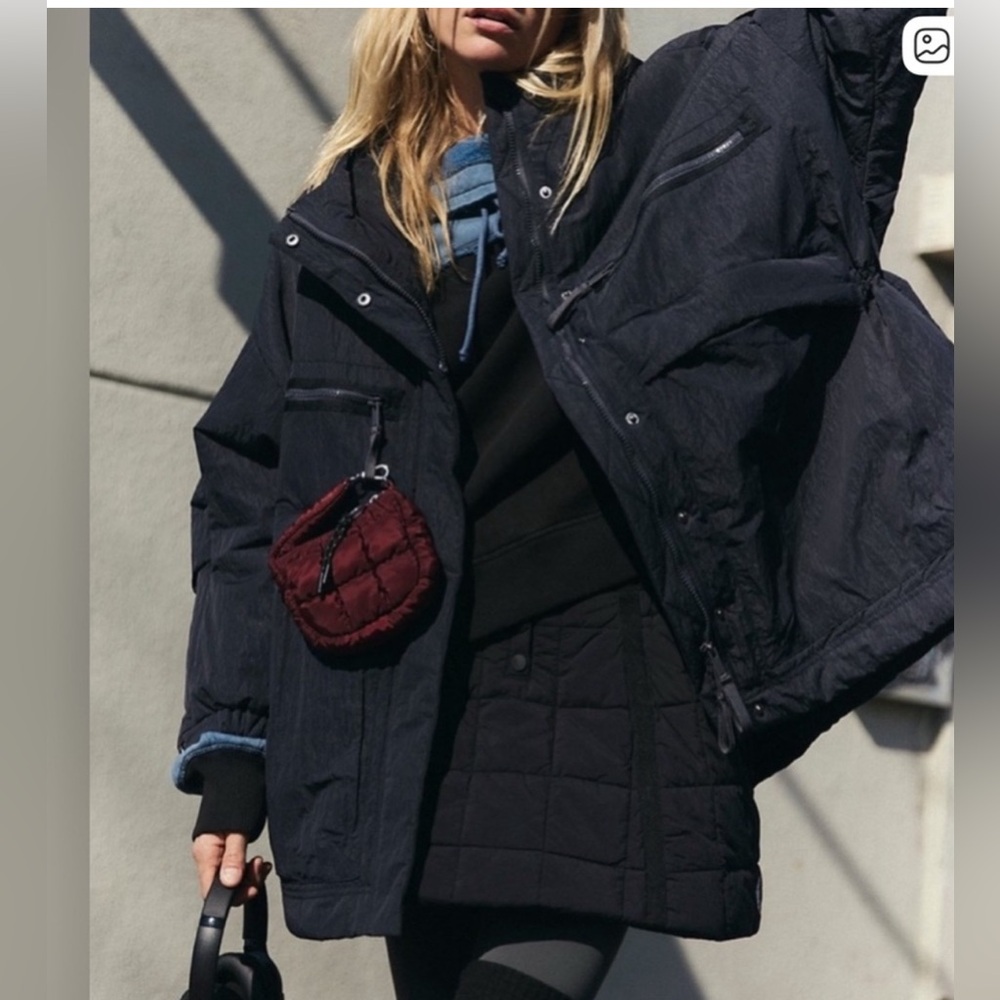FP Movement by Free People Black Puffer Jacket